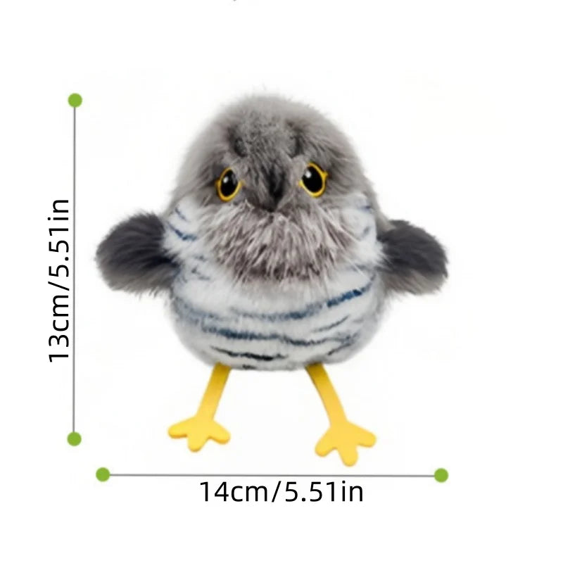 Electric Cat Toy with Induction Movement – Rechargeable Flapping Bird, Motion-Activated Indoor Play