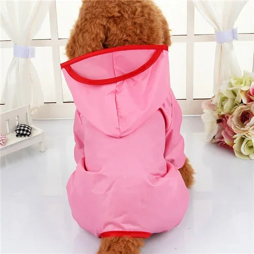 Hooded Waterproof Dog Raincoat NZ | Small Breed Rain Jacket for Chihuahua, Yorkie XS-XXL – PawNest