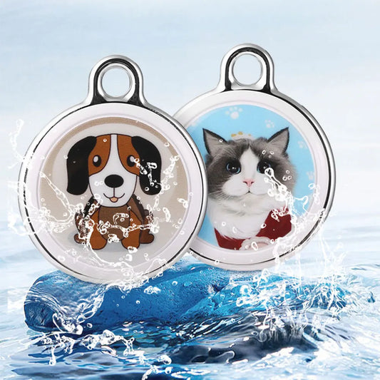 Smart Pet GPS Tracker NZ | Bluetooth-Compatible Waterproof Anti-Lost Collar Locator for Dogs & Cats – PawNest